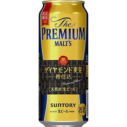 【2021年1月19日発売商品】【送料無料】サントリー ザ・プレミアムモルツ ダイヤモンド麦芽 初仕込 500ml×48本 mp_BPHKL