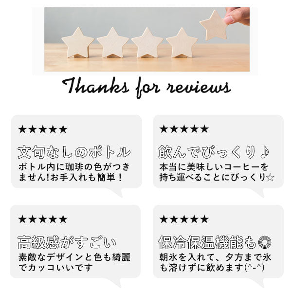 【サントス】 マグボトル カフア QAHWA ステンレスボトル テフロン加工 COFFEE こぼれない 定番 エンボスデザイン おし 水筒・ボトル g015d-28658 4571347174618 LF510B07b000