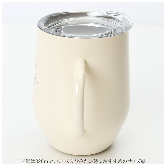 【トリ】 マグカップ フタ付 通販 蓋付き ステンレスマグカップ 保温 保冷 コーヒーカップ 320ml 約 350ml ステンレスマグ おしゃれ ミリミリ かわいい 食器 コップ ギフト 雑貨 大人可愛い