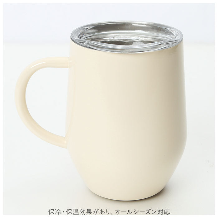 【ネコ】 マグカップ フタ付 通販 蓋付き ステンレスマグカップ 保温 保冷 コーヒーカップ 320ml 約 350ml ステンレスマグ おしゃれ ミリミリ かわいい 食器 コップ ギフト 雑貨 大人可愛い