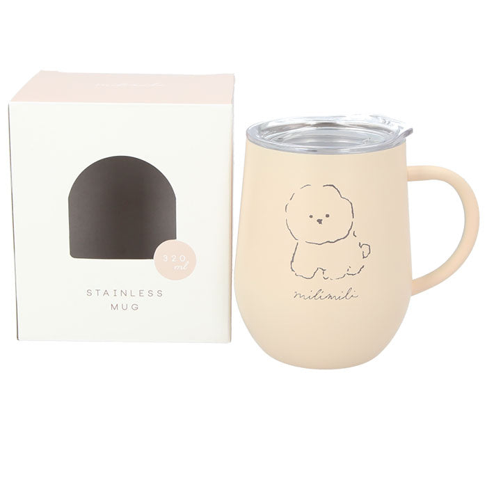 【トリ】 マグカップ フタ付 通販 蓋付き ステンレスマグカップ 保温 保冷 コーヒーカップ 320ml 約 350ml ステンレスマグ おしゃれ ミリミリ かわいい 食器 コップ ギフト 雑貨 大人可愛い