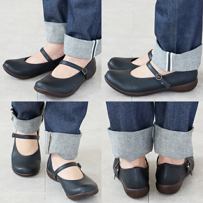 【ライトオーク・M(23.0-23.5cm)】 靴 レディース 歩きやすい 通販 リゲッタ パンプス おしゃれ 痛くない ローヒール 旅行 カジュアル 40代 50代 ローヒール ぺたんこ 婦人靴 婦人用 秋 ブラック 黒 プレゼント ギフト