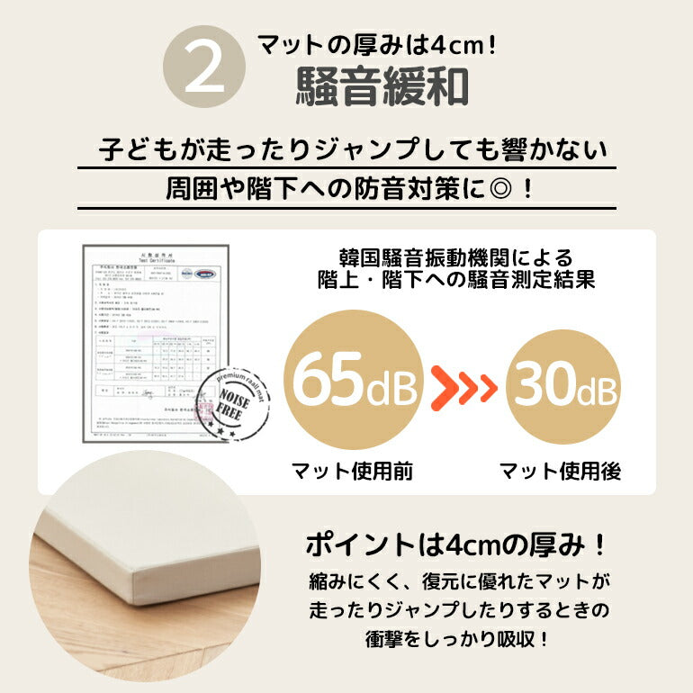 カラズマットRAALL 140×200cm グレー プレイマット 最高級 ベビー  赤ちゃん フロアマット プレミアム 防音 マット ベビーマット フロアマット キッズマット 折りたたみ 4cm 持ち運び ベビーサークル Caraz 防炎 ノンホルム ジョイントマット 床暖房対応 リバーシブル 【保証付き】