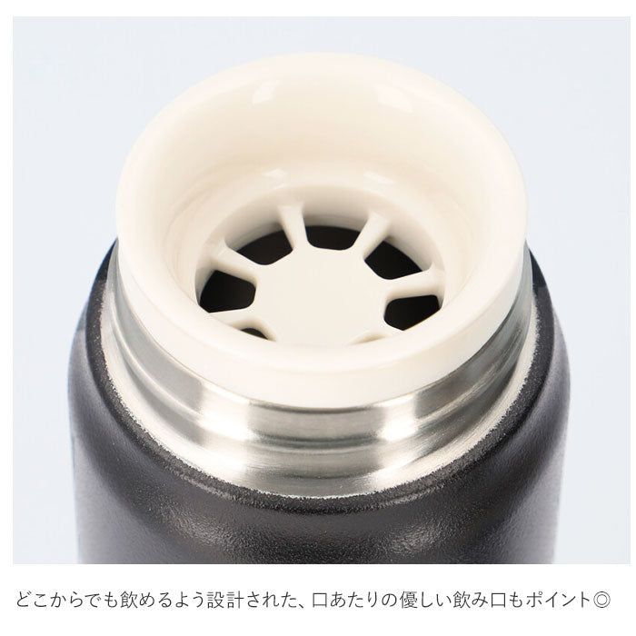 【アイボリー・マグボトル】 ジェリー GERRY マグボトル 通販 ステンレス 真空 480ml 水筒 保温 保冷 軽量 木目調 蓋 ブランド 軽い シンプル 魔法瓶 カジュアル アウトドア