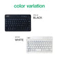 【WHITE】LAZOS  Bluetooth ワイヤレス ミニキーボード  rd-016