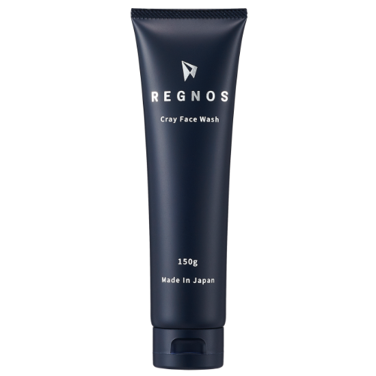クレイ洗顔　洗顔フォーム　【べたつきやすい肌に】　洗顔　REGNOS（レグノス）男性用
