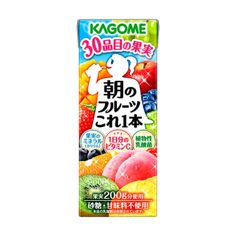 200ml×24本 朝のフルーツこれ一本