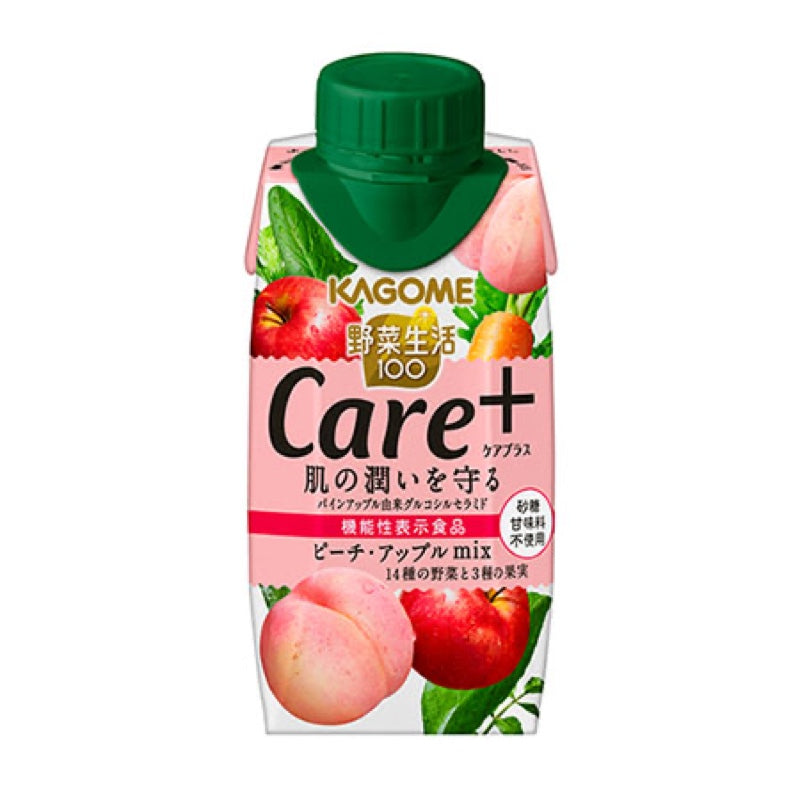 195ml×24本 野菜生活１００ ＣＡＲＥ＋ ピーチ・アップルＭＩＸ
