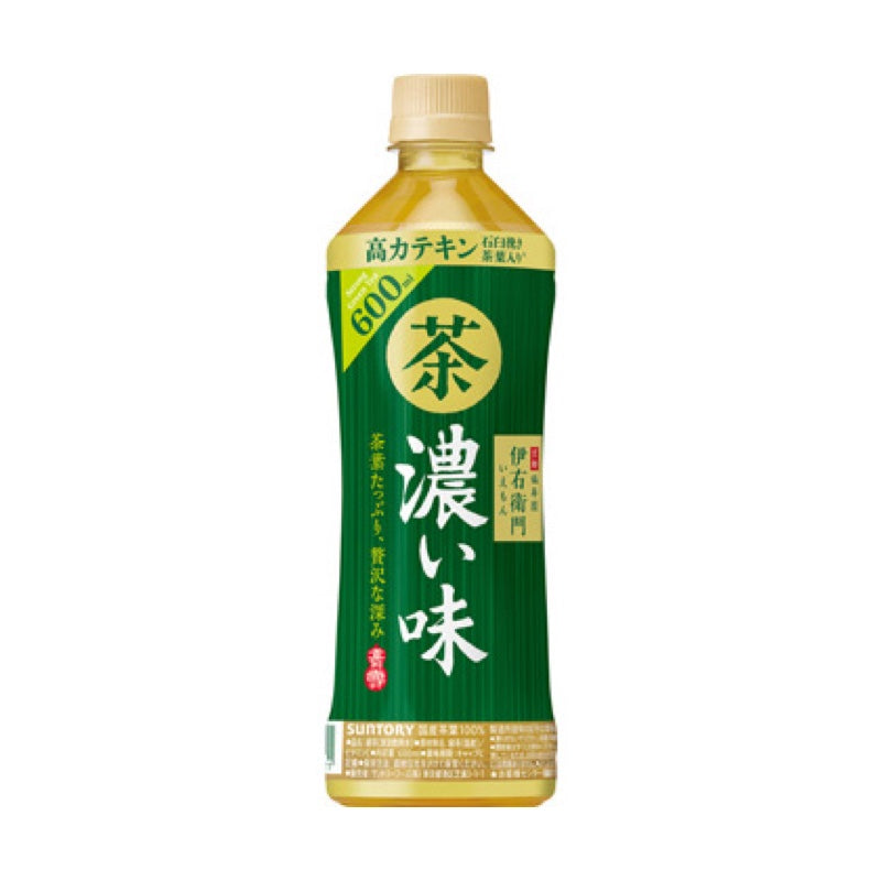 600ml×48本 サントリー緑茶 伊右衛門 濃い味