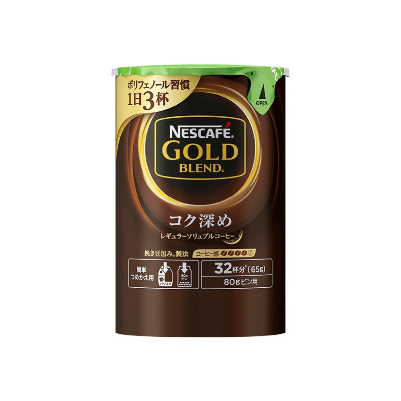 ネスカフェ ゴールドブレンド コク深め エコ＆システムパック 105g×12本セット