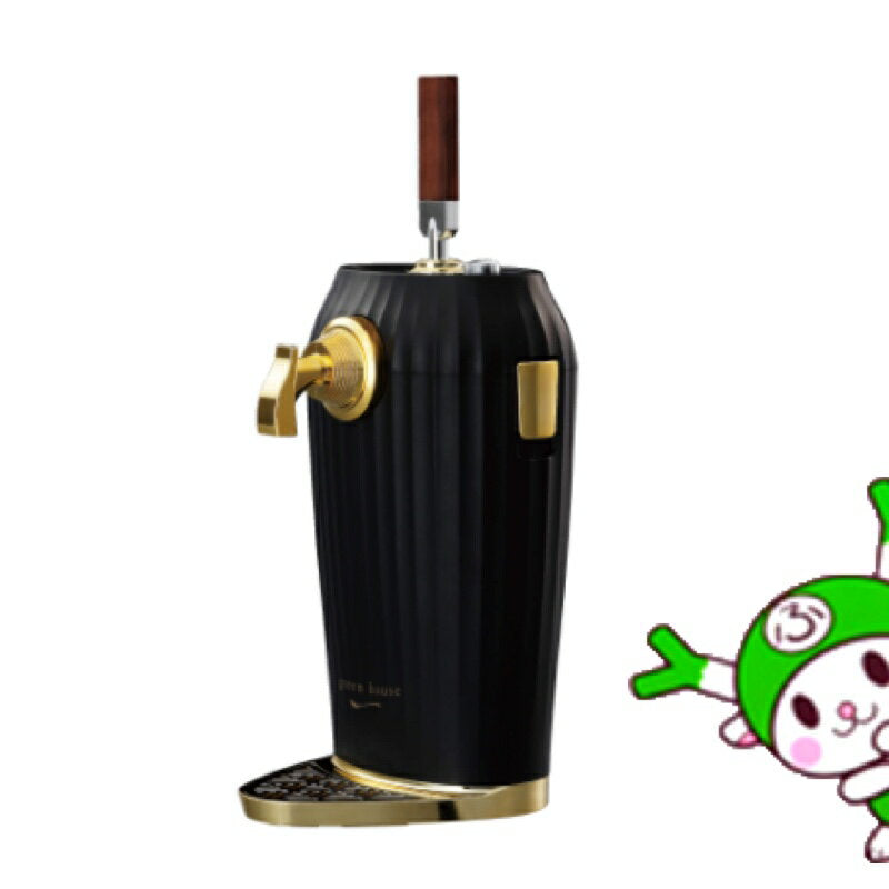 グリーンハウス　カクテルビールサーバー　GH-BEERLS-BK