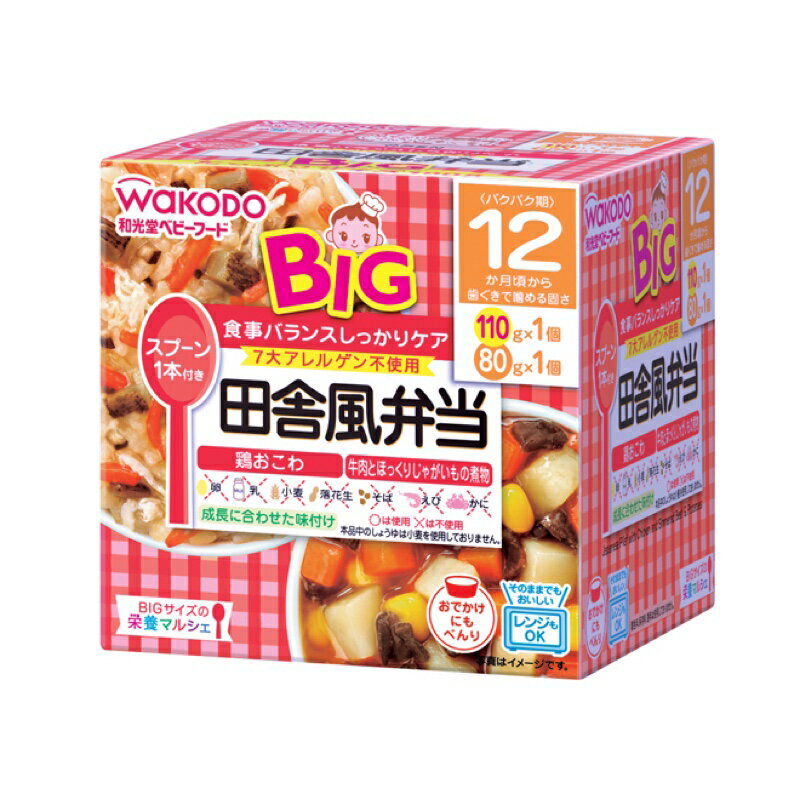 和光堂　田舎風弁当110g、80g×24個