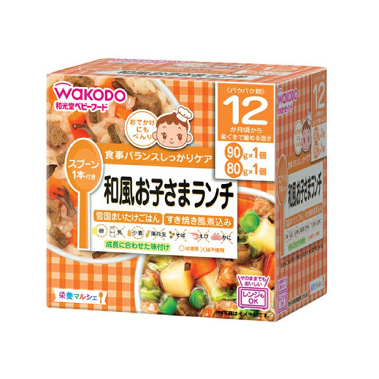 和光堂　栄養Ｍ和風お子さまランチ90g、80g×24個