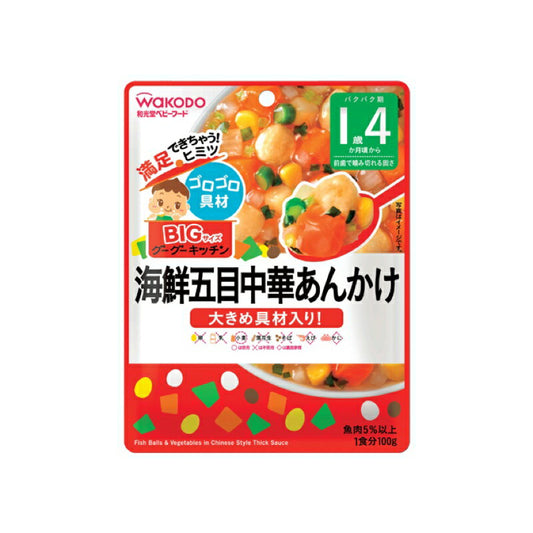 和光堂　BIGグーグー海鮮五目中華あんかけ／１８100g×48個