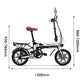 電動ハイブリッドバイク 14インチ RICHBIT TOP619 次世代型Smart eBike 小型EVバイク 電動バイク 公道走行可 公道 大人  折りたたみ 折り畳み 電動自転車 おしゃれ 小型