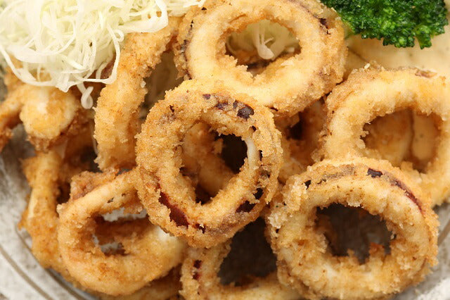 【送料込み】鳥取県 堺港市 網元吉丸水産いかリングフライ 160g 1パック 冷凍保存