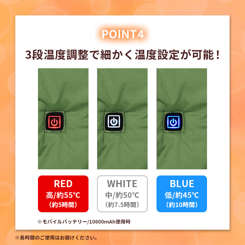 （グリーン）【2021年モデル】TOHO [RELICIA] ３WAYヒーターブランケット 電気ブランケット
