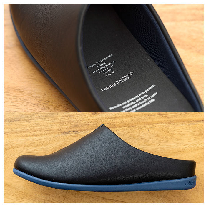 【Black（BASIC）・L(25～27cm)】 ルームシューズ レディース 通販 メンズ スリッパ サンダル つっかけ ユニセックス ベランダ 室内履き 入学式 卒業式 M 22.5－24.5cm 黒 ブラック 室内履き 来客用 おしゃれ 外履き 幅広