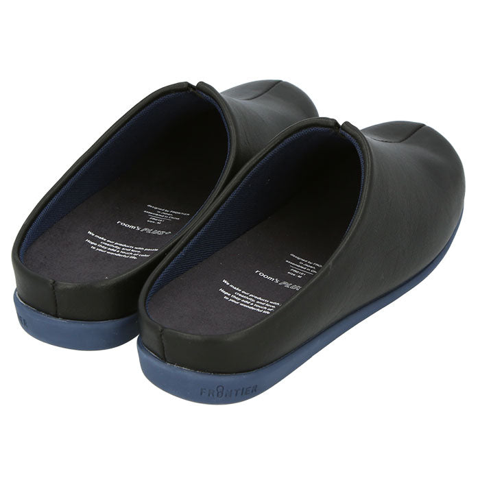 【Black（BASIC）・L(25～27cm)】 ルームシューズ レディース 通販 メンズ スリッパ サンダル つっかけ ユニセックス ベランダ 室内履き 入学式 卒業式 M 22.5－24.5cm 黒 ブラック 室内履き 来客用 おしゃれ 外履き 幅広