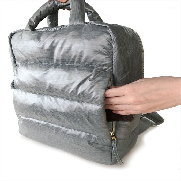 【ShinyBlack・rootote1992】 ルートート フェザールー 通販 リュック レディース メンズ おしゃれ 大人 かわいい 通勤 通学 軽量 軽い A4 大容量 2way トートバッグ マザーズバッグ ルーポケット ハンドウォーマー