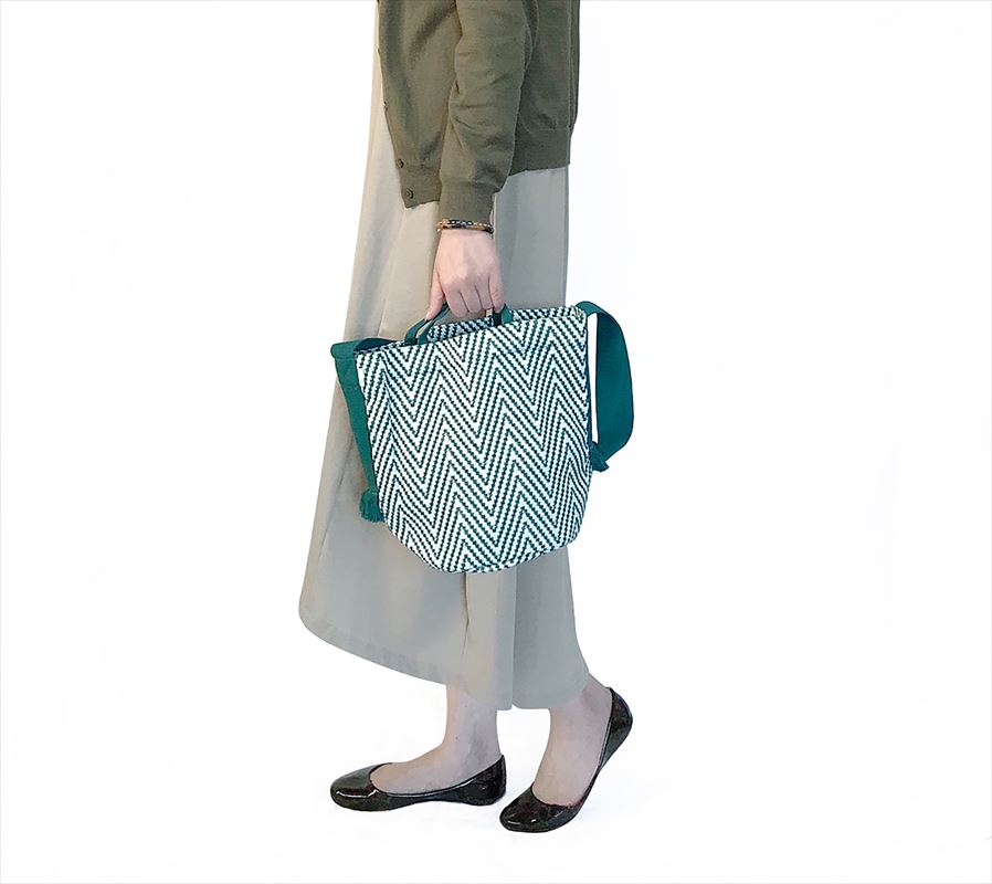 【GREEN・rootote2692】 ルートート デリ 通販 ショルダー トートバッグ 2way ショルダーバッグ 小さめ サブバッグ デイリーバッグ マチ広 手持ち 手提げ 肩掛け 肩かけ おしゃれ シンプル 大人 かわいい