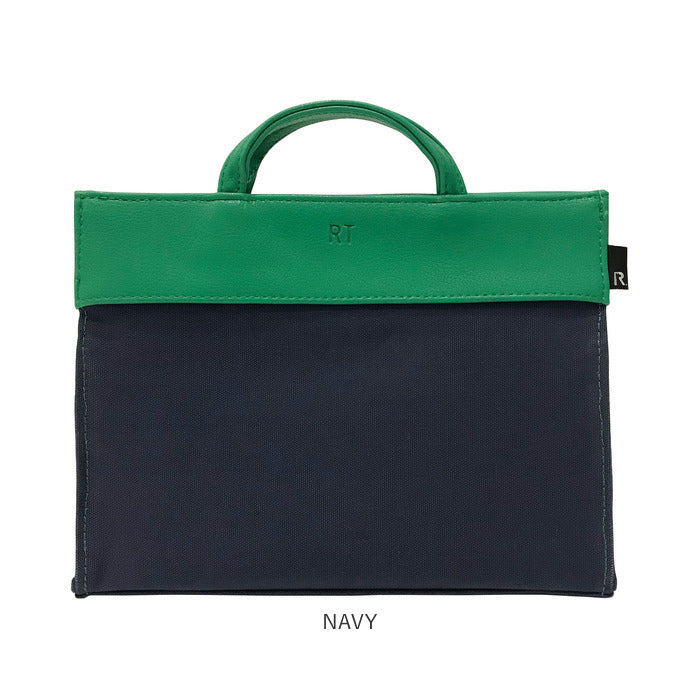 【NAVY・rootote6790】 ルートート バッグインバッグ 通販 自立 仕切り トートバッグ 小さめ A5 レディース ミニトート おしゃれ シンプル 大人 かわいい サブバッグ ワンマイルトート インテリア 収納