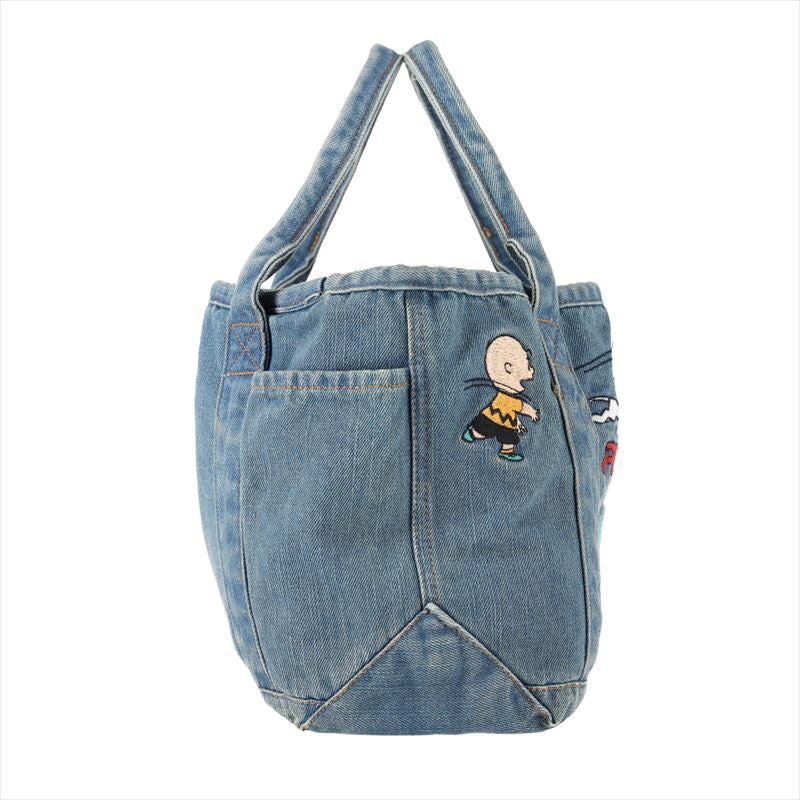 【BASEBALL・rootote8264】 ルートート デリ スヌーピー ROOTOTE 8264 通販 トートバッグ 小さめ DELI レディース ミニトート ランチトート ランチバッグ 手提げ 軽量 軽い 洗い加工 デニム デニムトートバッグ