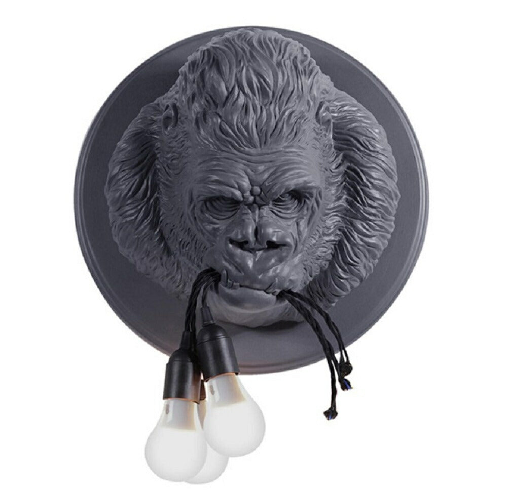 【人気商品】ゴリラ ランプ LAMP ランタン 高級 重量 間接照明 3灯 ステンドグラス テーブルランプ テーブルスタンド テーブルライト レトロ 照明 パーム グリーン 間接照明 北欧 おしゃれ モダン ヴィンテージ インテリア ギフト