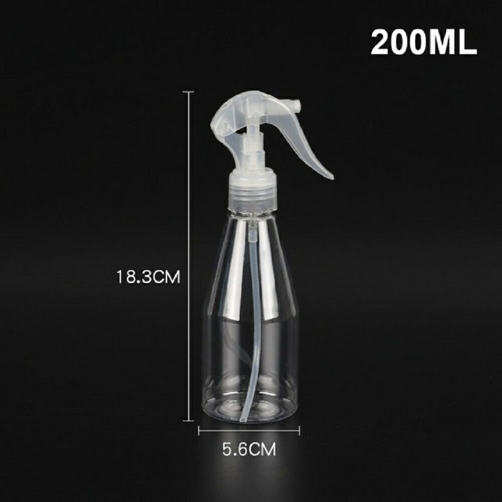 3個セット　スプレーボトル アルコール対応 200ml 消毒液用 霧吹き ボトル 除菌・殺菌 消毒スプレー 大容量 蓄圧式 消毒剤 アルコール対応 ガーデン 虫除け 液体詰替用ボトル 化粧水　香水　詰め替え　入れ替え　クリア　便利　霧　ガーデニング