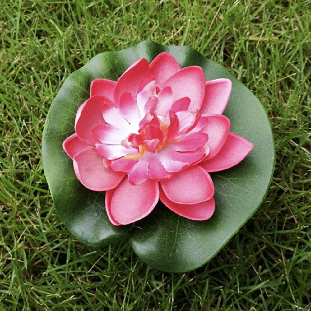 造花 蓮の花 蓮華 5個セット ロータス lotus 浮かせ花 フローティングフラワー アートフラワー フェイクフラワー アジアン雑貨 お得 フローティング フラワー 雑貨 アジアン小物 造り花 華 風水 風景 ホームデコレーション