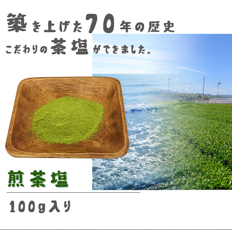 100g  茶塩 煎茶