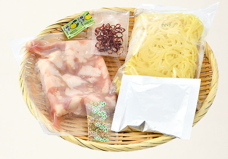 1～2人前 国産牛もつ鍋セット（味噌もつ鍋スープ）