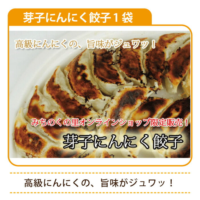 芽子にんにく餃子 1袋(50粒入り) * (クール便)