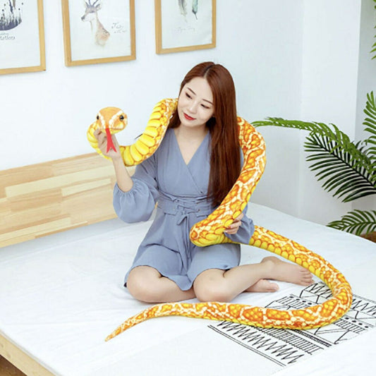 ぬいぐるみ 玩具 蛇 おもちゃ ヘビ 置物 スネーク snake 3.3m 爬虫類 クッション かわいい おもしろ かわいいぬいぐるみ ドッキリ パーティーグッズ 恐怖 爬虫類 柔らかい 悪ふざけ ジョーク 誕生日 パーティーグッズ おもしろ 面白グッズ ギフト サプライズ 手品 マジック