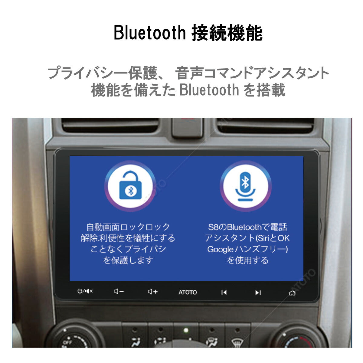 【ATOTO正規品 S8Lite S8G2113LT 10.1インチ 】最新型 ナビ タッチスクリーン ヘッドユニット シングルディン＆ダブルディン 車載カーナビ ナビゲーション カープレイ カー用品 カー製品 DVD CD SDラジオ Bluetooth android搭載 車載ワイヤレス高速充電器 Car Navi 父の日 車