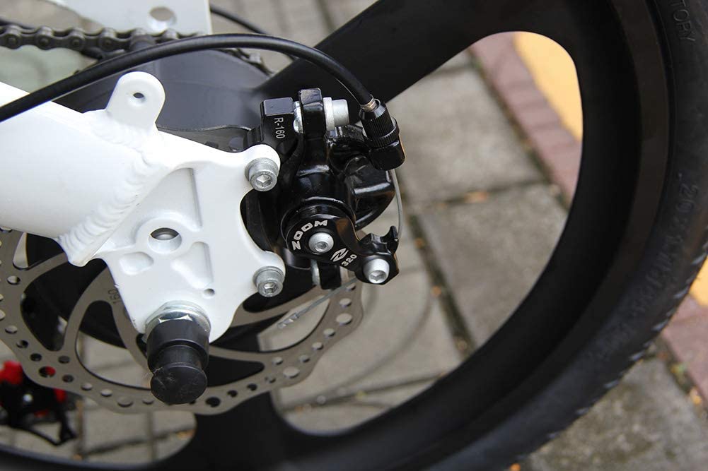 20インチ折りたみ電動アシスト自転車電力7速調整 外装SHIMANO 7段変速 48v 350w 10Ah ディスクブレーキ LEDライト搭載 USB充電可サドルリアテールライト付き アルミ製軽量フレーム