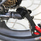 20インチ折りたみ電動アシスト自転車電力5速調整 外装SHIMANO 7段変速ギア 48v 350w 10Ah ディスクブレーキ LEDライト搭載 USB充電可 サドル リアテールライト付き