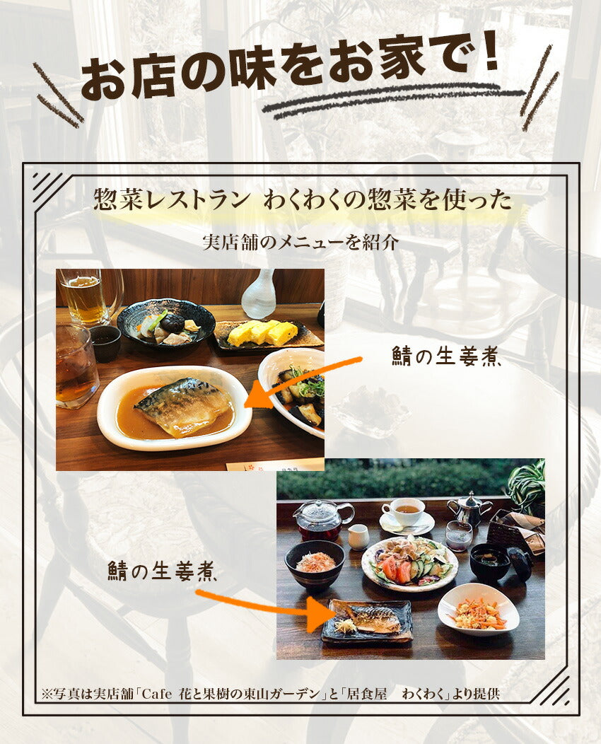 鯖の生姜煮(10パック)