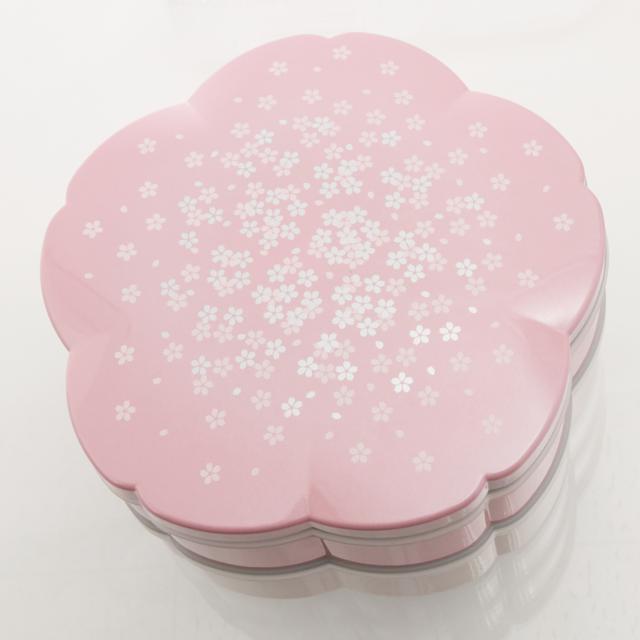 【pink】 重箱  初桜 hatsuzakura  桜 2段 お弁当箱 おしゃれ 通販 仕切り かわいい お重 行楽 弁当箱 ランチボックス ピクニック 運動会 花見 レジャー お 2段重  15057 1084 630596