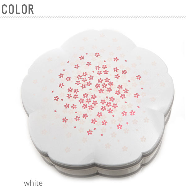 【white・桜重箱】 重箱  初桜 hatsuzakura  桜 2段 お弁当箱 おしゃれ 通販 仕切り かわいい お重 行楽 弁当箱 ランチボックス ピクニック 運動会 花見 レジャー お 2段重  15057 1084 630596