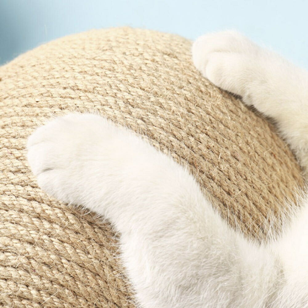 ペット 用品 猫 爪とぎ ボール 型 キャット CAT 猫おもちゃ ネコの爪とぎ キャットボール 猫用 爪磨き 猫のストレス解消 玩具 猫の玩具 回転 ねこ ネコ 爪とぎ対策 耐摩耗 組み立て簡単 爪研ぎ つめとぎ エコ 運動不足改善 プレゼント