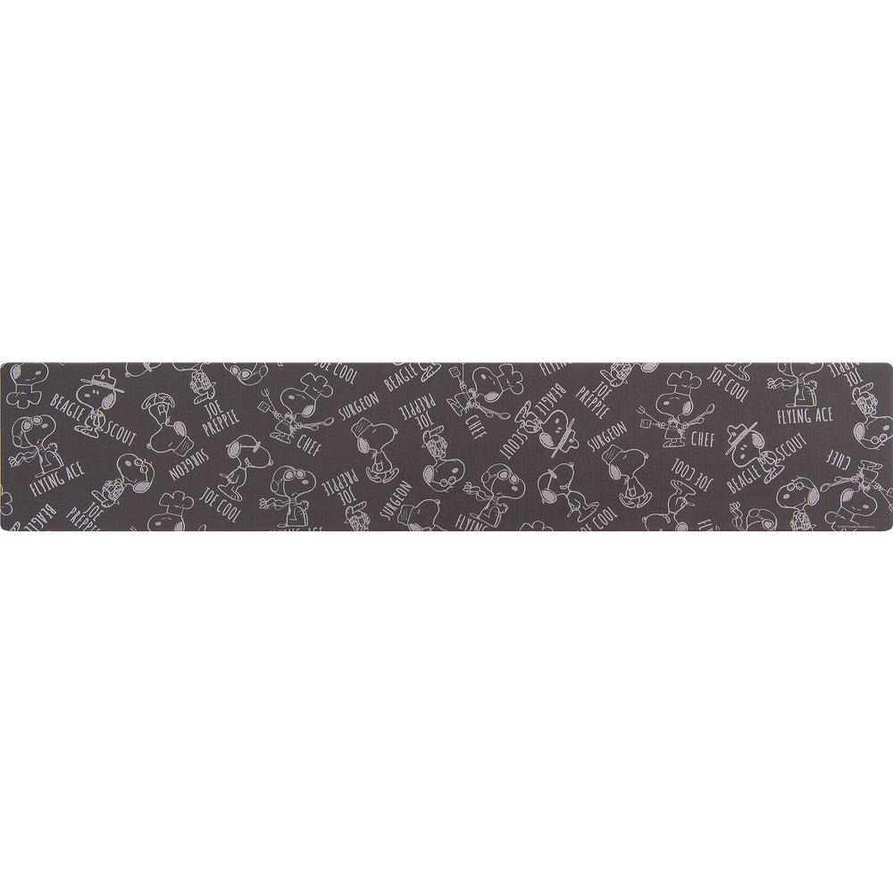 【スヌーピー/チェンジ・ロングマット】 キッチンマット 拭ける 240 通販 45×240cm フロアマット ロングマット キッチン 台所 マット ビニール製 拭くだけ キャラクター かわいい 洗濯いらず PVC 塩ビ snoopy スヌーピー
