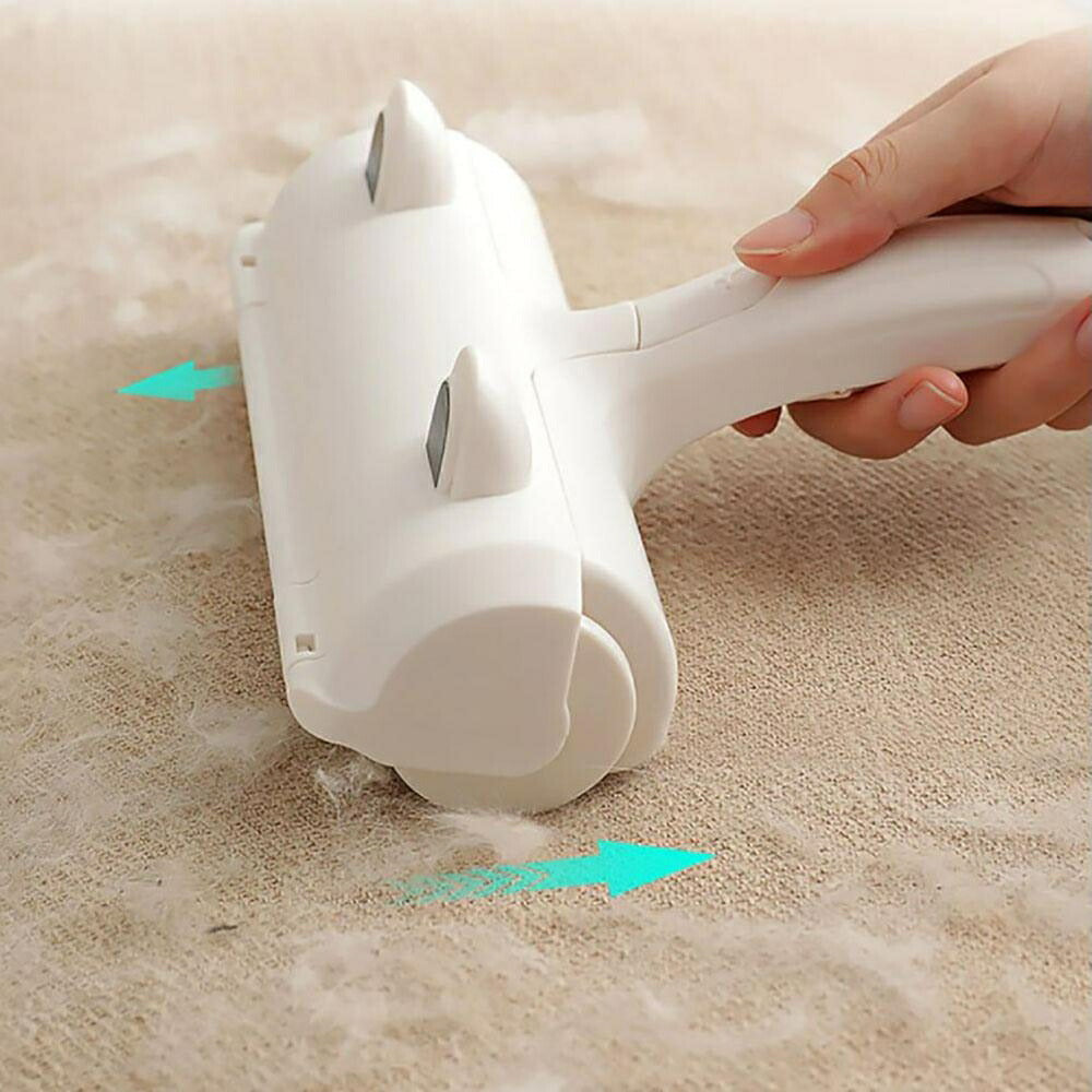 コロコロ クリーナー ブラシ ペットの毛 ブラッシング ほこり取り 毛取り 服 衣類 レッド ペット 毛取りクリーナー 抜け毛 掃除 抜け毛取り 犬 猫 いぬ ねこ うさぎ 毛球症 毛玉 寝具 洋服 お手入れ ペットの毛取り ゴミ取り 便利グッズ アイディア商品 クリーナーブラシ