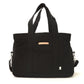 【BK.ブラック・Lサイズ(SFS-0214)】 2wayトートバッグ アドナインス AddNinth ★キャンバス トートバッグ レディース ファスナー付き あおり 2way 通学 トート ショルダーバレディースバッグ sfs-0214l