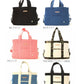 【BK.ブラック・Lサイズ(SFS-0214)】 2wayトートバッグ アドナインス AddNinth ★キャンバス トートバッグ レディース ファスナー付き あおり 2way 通学 トート ショルダーバレディースバッグ sfs-0214l