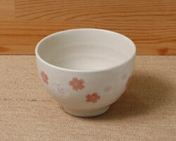 志野さくら茶漬け丼 直径11.7cm 桜 サクラ ごはん茶碗 ご飯ちゃわん 美濃焼   陶器のふる里  stockヤ