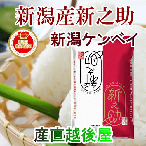 【送料込み】令和５年産 新潟県産 新ブランド米新之助 2kg 新潟県産米