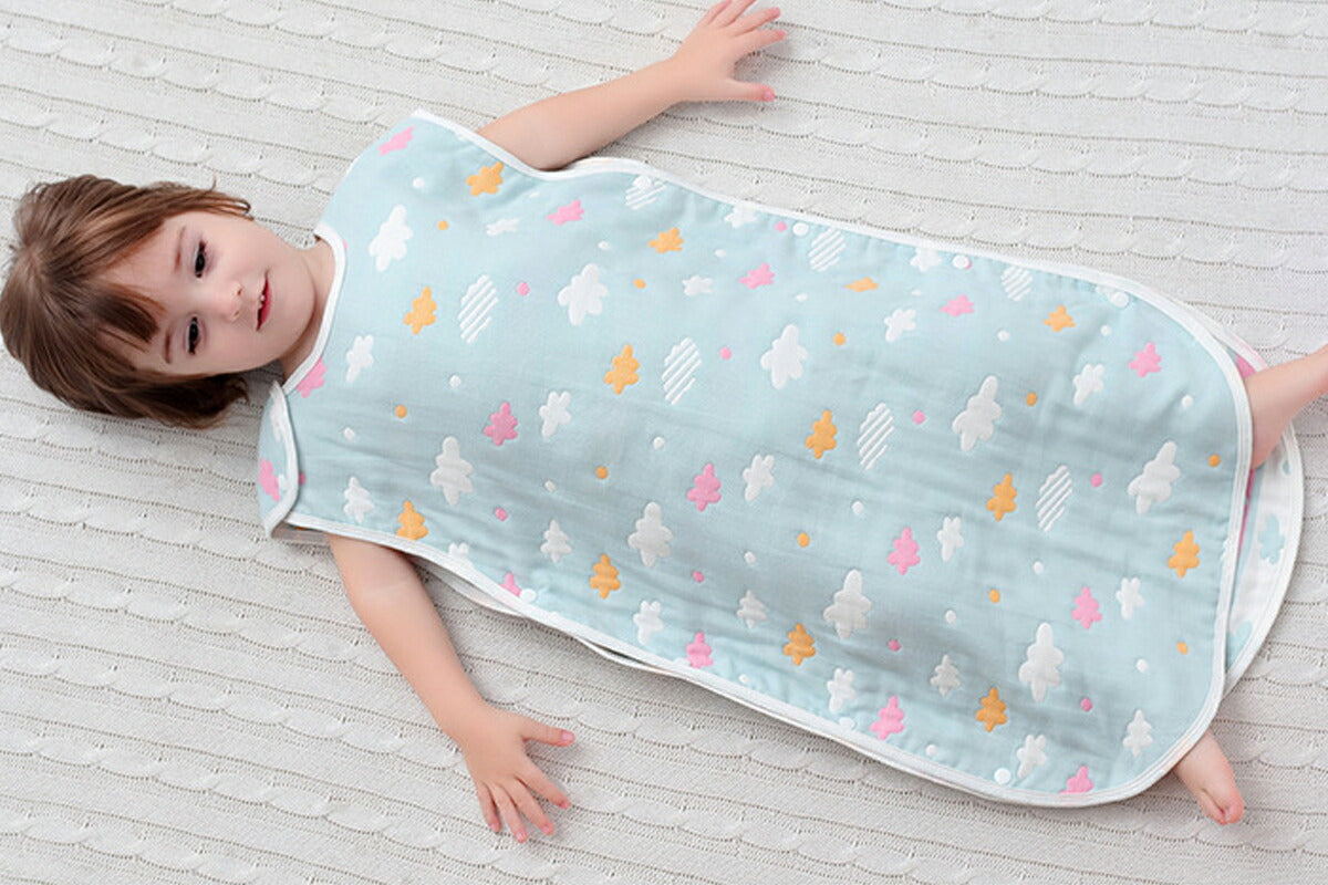 スリーパー 冬 春 ガーゼ 春 夏用 新生児 秋冬 6重ガーゼ キッズ すりーぱー大きめ 寝冷え ベビー 綿毛布 赤ちゃん 寝るとき 新生児 寝冷え 赤ちゃん 6重ガーゼ 生地 赤ちゃん 寝かしつけ グッズ 綿 コットン 100% 吸水 速乾 かわいい シンプル 60 70 80 90 100 110 120 130 (07：王冠ピンク Fサイズ)