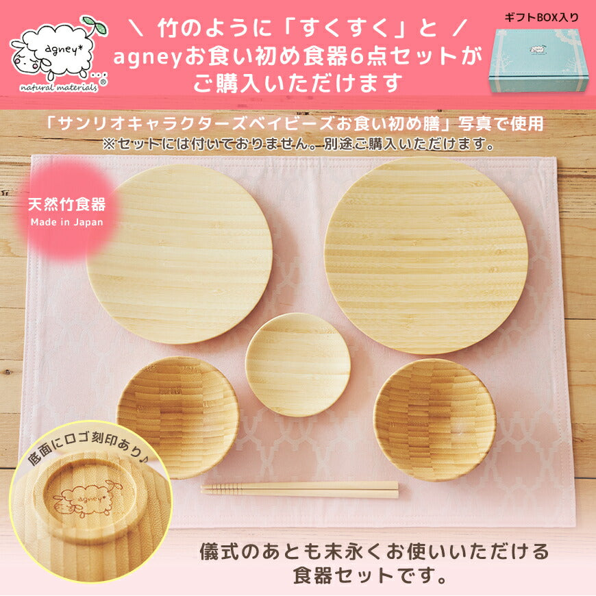 ★非掲載★【サンリオキャラクターズベイビーズ お食い初め膳 -ピュアベイビーズ（鯛1kg）-】これ1つで簡単本格お食い初め 鯛 歯固めの石 手引書 鯛めしレシピ 宅配 ギフト インスタ映え パーティー 出産祝い
