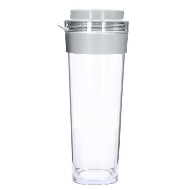 【グレー】 スリムジャグ2 1.1L 通販 タケヤ TAKEYA 1100ml 冷水筒 耐熱 ピッチャー 約 1l 横置き 縦置き タテヨコ 縦横 広口 洗いやすい シンプル おしゃれ 冷水ポット 麦茶ポット 熱湯OK